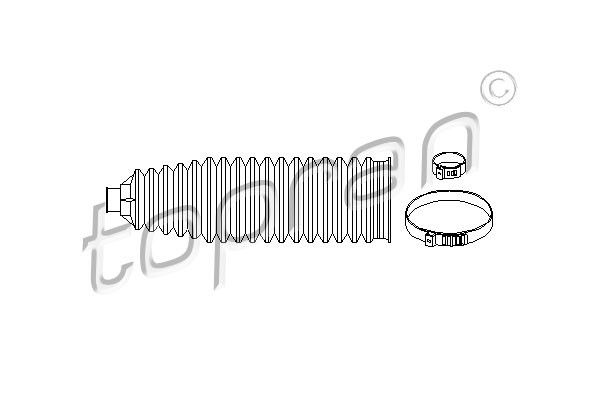 TOPRAN Faltenbalgsatz, Lenkung