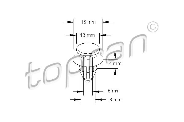 TOPRAN Clip