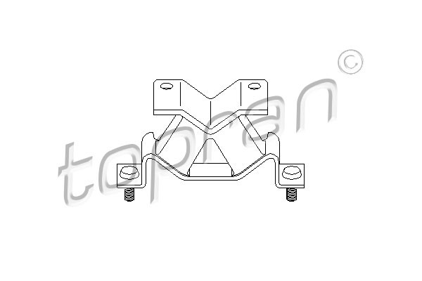 TOPRAN Lagerung, Motor