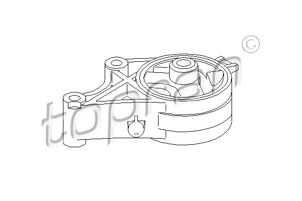 TOPRAN Lagerung, Motor