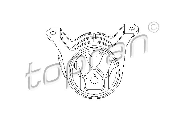 TOPRAN Lagerung, Motor