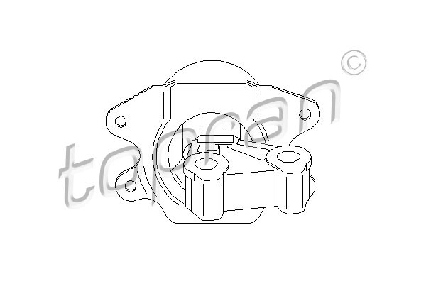 TOPRAN Lagerung, Motor