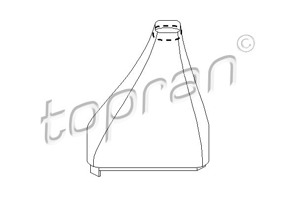 TOPRAN Schalthebelverkleidung