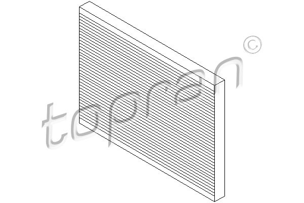 TOPRAN Filter, Innenraumluft
