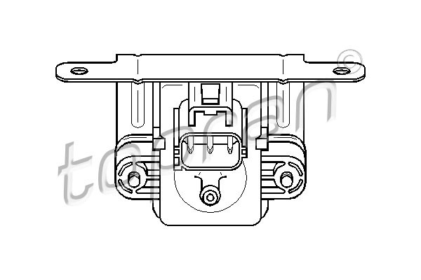 TOPRAN Sensor, Saugrohrdruck