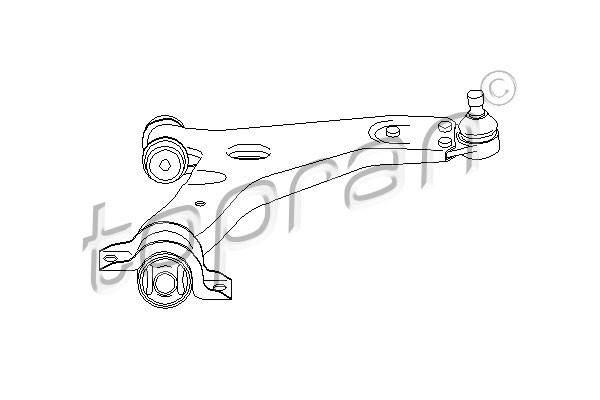 TOPRAN Lenker, Radaufhängung