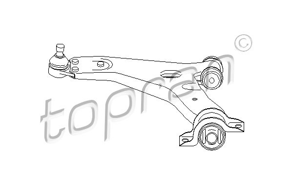 TOPRAN Lenker, Radaufhängung