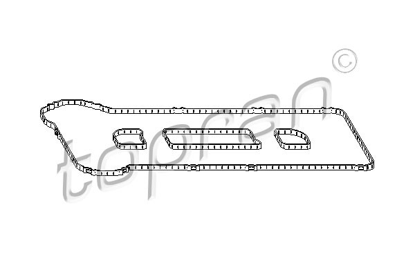 TOPRAN Dichtungssatz, Zylinderkopfhaube