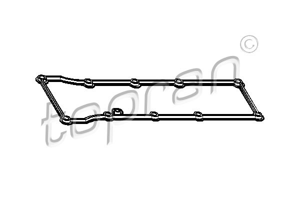 TOPRAN Dichtung, Zylinderkopfhaube