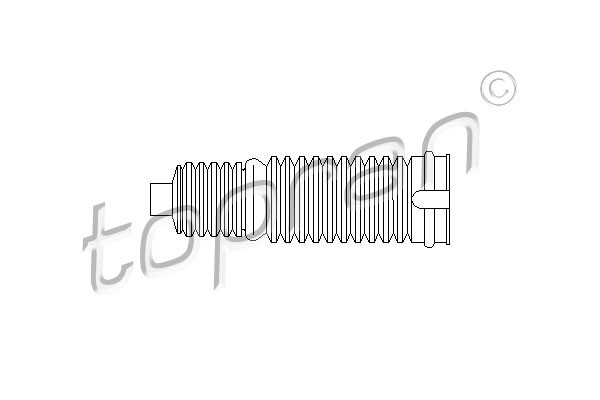 TOPRAN Faltenbalg, Lenkung