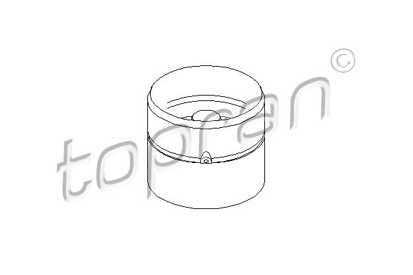 TOPRAN Ventilstößel