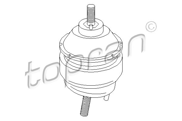 TOPRAN Lagerung, Motor