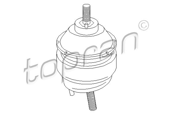 TOPRAN Lagerung, Motor