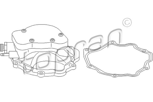 TOPRAN Unterdruckpumpe, Bremsanlage