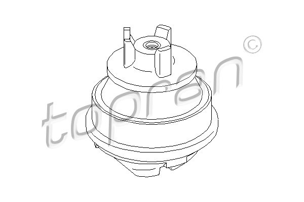 TOPRAN Lagerung, Motor