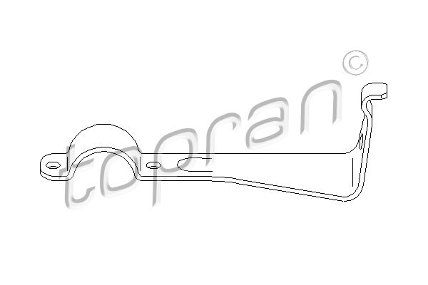 TOPRAN Halter, Stabilisatorlagerung