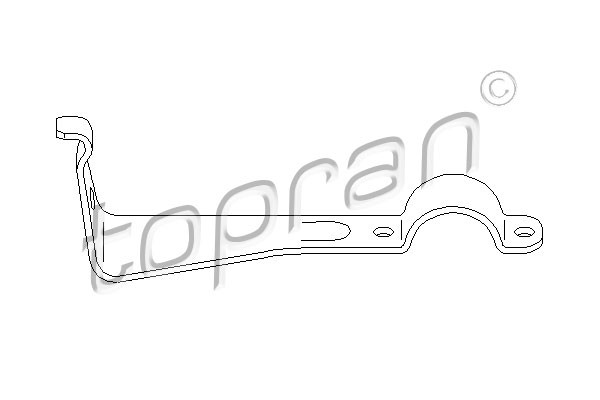 TOPRAN Halter, Stabilisatorlagerung