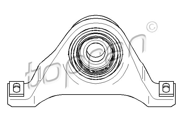 TOPRAN Lagerung, Gelenkwelle