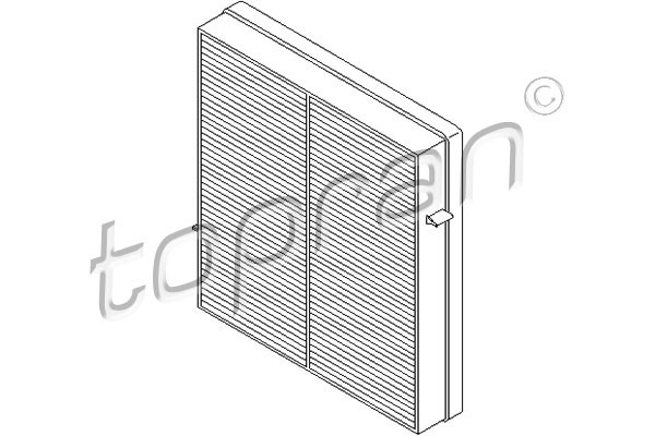 TOPRAN Filter, Innenraumluft