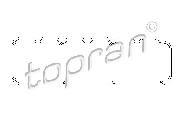 TOPRAN Dichtung, Zylinderkopfhaube