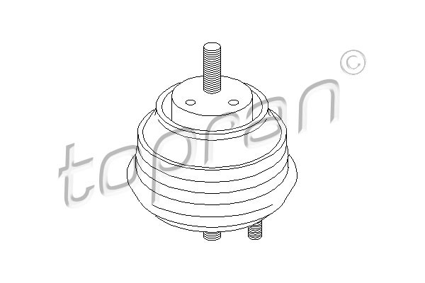 TOPRAN Lagerung, Motor