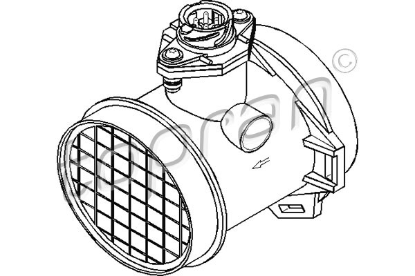 TOPRAN Luftmassenmesser
