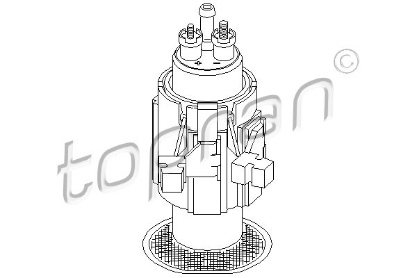 TOPRAN Kraftstoffpumpe