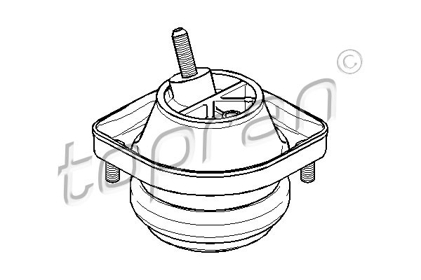 TOPRAN Lagerung, Motor