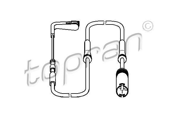 TOPRAN Sensor, Bremsbelagverschleiß