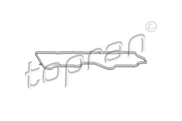 TOPRAN Dichtung, Zylinderkopfhaube