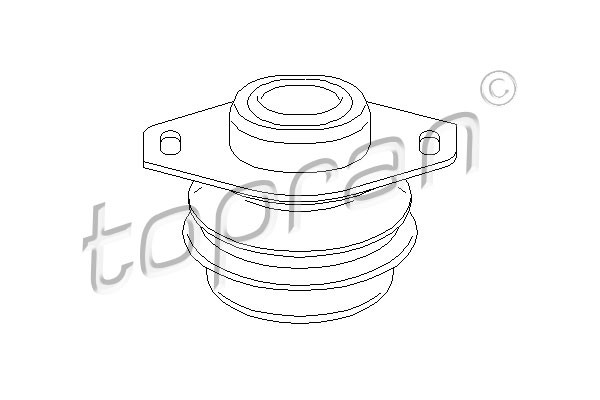 TOPRAN Lagerung, Motor