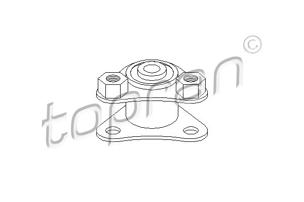 TOPRAN Lagerung, Motor