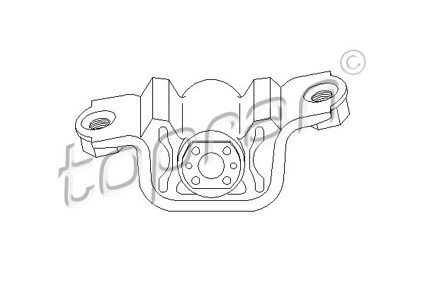 TOPRAN Lagerung, Motor