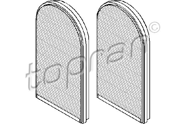 TOPRAN Filter, Innenraumluft