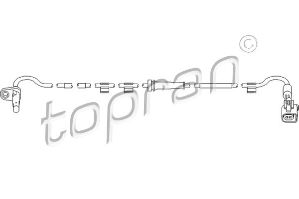 TOPRAN Sensor, Raddrehzahl