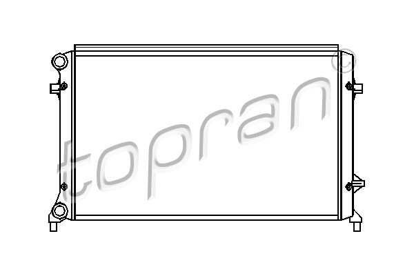 TOPRAN Kühler, Motorkühlung
