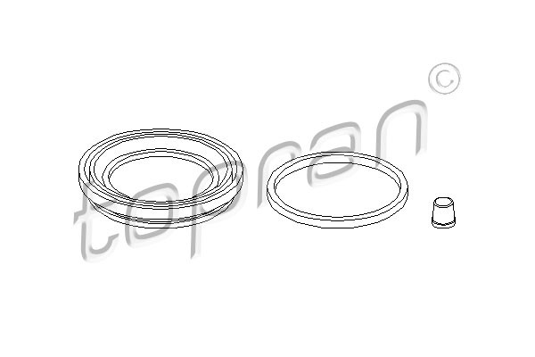 TOPRAN Reparatursatz, Bremssattel