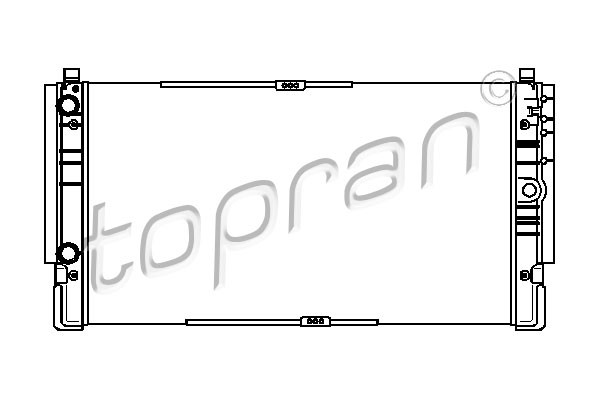 TOPRAN Kühler, Motorkühlung