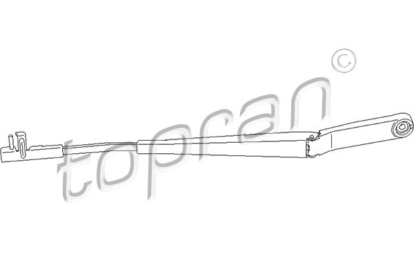 TOPRAN Wischarm, Scheibenreinigung