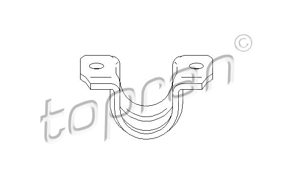 TOPRAN Halter, Stabilisatorlagerung