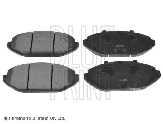 BLUE PRINT Bremsbelagsatz, Scheibenbremse
