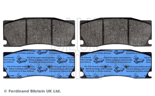 BLUE PRINT Bremsbelagsatz, Scheibenbremse