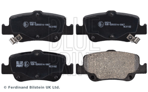 BLUE PRINT Bremsbelagsatz, Scheibenbremse