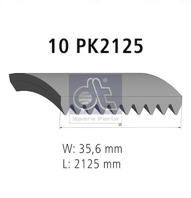 DT Spare Parts Keilrippenriemen