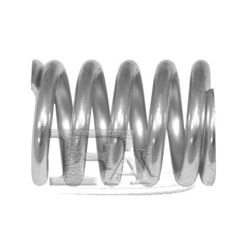 FA1 Feder, Schalldämpfer