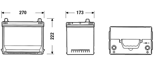 CENTRA Starterbatterie