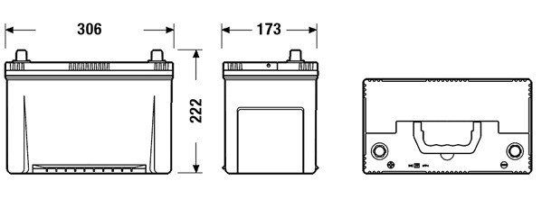 CENTRA Starterbatterie