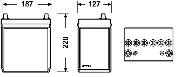CENTRA Starterbatterie