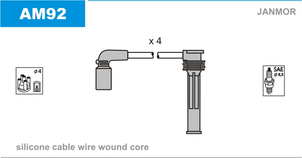 JANMOR Zündleitungssatz