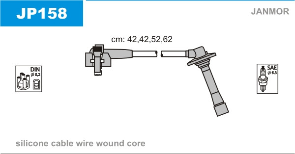 JANMOR Zündleitungssatz